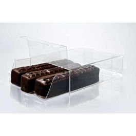 Chocolate Box with Insert 6.7 x 2.5 x 9cm (100 Pieces) [CNDY172]