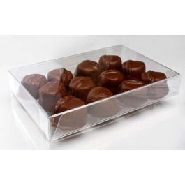 Chocolate Box with Insert 10.5 x 2.5 x 15.6cm (100 Pieces) [CNDY167]