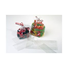 Plastic Bags 7.6x5.1x30.5cm with side gusset (100 pieces) [GB12]