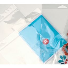 Headerbags 6.4x8.9cm with Protective Closure (100 pieces) [HB2PC]