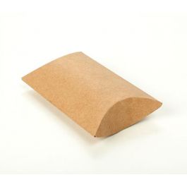 Pillow Packs Kraft 5.1x1.9x7.6cm (25 pieces) [KPB75]