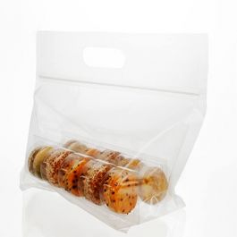 Macaron Zip Handle Bag Set for 10 (100 Pieces) [MBG5]