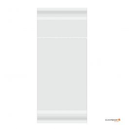 Headerbags with open Header 10.8x15.6cm for own Header Card (100 pieces) [IHB4X6]