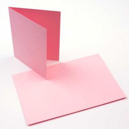 Cards Pink 17.8x12.4cm (50 pieces) [PC004]