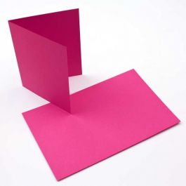 Cards Pink 14x10.8cm (50 pieces) [PC208]