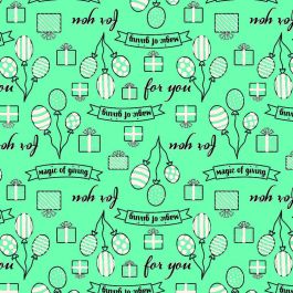 White kraft wrapping paper on a roll Gift 50cm wide (1 pc.) [FP-IO1185]