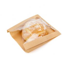 Kraft Bags 22,9x4,1x27,9 cm With Side Gussed (100 pieces) [KBB4]