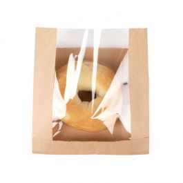 Kraft Bags 15,9x2,9x16,5 cm With Side Gussed (100 pieces) [KBB8]