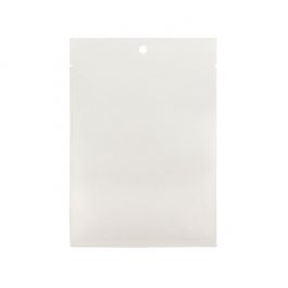 Kraft Bags White Eco-fiendly 10,2x15,2 cm Sealable (100 pieces) [KHS46WK]