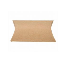 Pillow Packs Kraft 6.4x2.2x10.2cm (25 pieces) [KPB100]