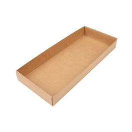 Gift boxes bottom kraft 12,7x3,8x30,5 cm (25 pieces) [KR12]
