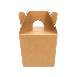 Kraft Mini Takeout Box 60 x 51 x 54 mm (25 Pieces) [FS381]