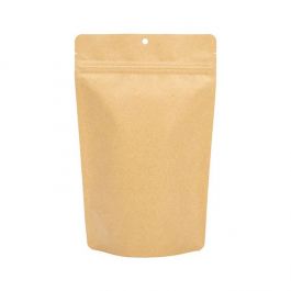 Stand Up Pouches Kraft 14,9x8,9x23,2cm With Hanghole (100 Pieces) [ZBGSK7H]