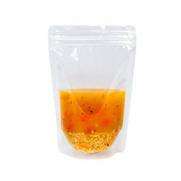 Stand Up Pouches Clear 14,9x8,9x23,2cm Liquid/freezer (25 Pieces) [ZBGL7]