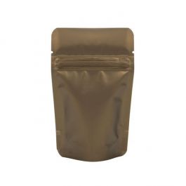 Stand Up Pouches Bronze 8x5x13cm | 28 grams (100 pieces) [ZBGM1BZ]