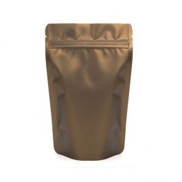 Stand Up Pouches Bronze 13x7x20.5cm | 113 grams (100 pieces) [ZBGM3BZ]