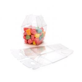 Mini clear Takeout Box 60 x 51 x 54 mm (25 Pieces) [FS282]
