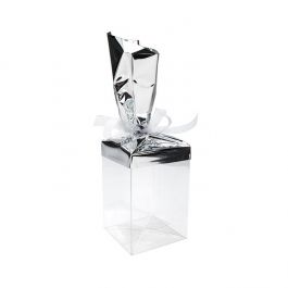 Foil Topper Metallic Silver 22,9x43,2 cm (25 pieces) [MT3S]