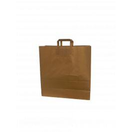 Paper Carrier Bags 45x17x48cm Brown Kraft 100 g/qm (50 pieces) [PADB10047]