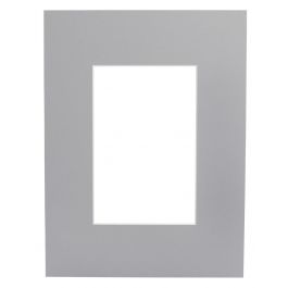 Mount Board 822 Grey 24x30cm with 14x19cm window (5 pcs) [MA-7482224301]