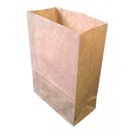 Block Bottom Bags Kraft 70 g/m2 32x16x58cm (50 pieces) [PBB3258]