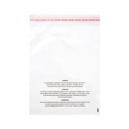 Plastic Bags with Suffocation Warning 22.9x30.5cm Reclosable (100 pieces) [PFW1912]