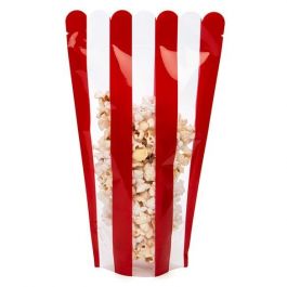 Stand Up Pouches Popcorn Shaped Pouch 15.2x8.9x22.9cm (100 pieces) [SP4P]