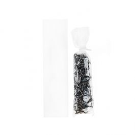 Plastic Bags 7.6x30.5cm Clear Polypropylene (100 pieces) [FP1H312]