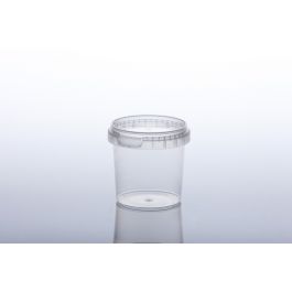 Sealed Jars Ø 69x84,4mm Round PP transparent (1044 pcs) [RD-440064]