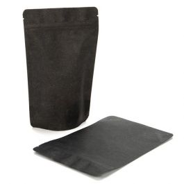 Stand Up Pouches Rice Paper Black 13x8x20.5cm | 113 grams (100 pieces) [ZBGR3SB]