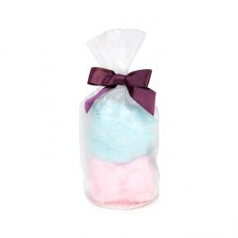 Plastic Bags round Bottom Frosted 10,2x25,4 cm with paper insert (50 pieces) [RPBGF4]