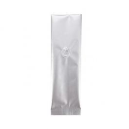 Coffee Pouches Silver with Valve 8.5x6.5x33cm (50 pieces) [SGC2S]