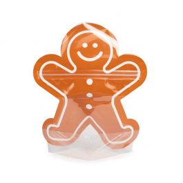 Stand Up Pouches Gingerbread Man Shaped 16,7x7,6x20,6 cm (25 pieces) [SP7GZ]