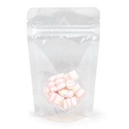 Stand Up Pouches Transparent 9.5x5.7x15.7cm | 57 grams (100 pieces) [ZBG35]