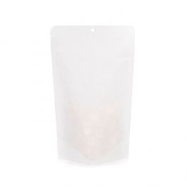 Stand Up Pouch Kraft White Eco-fiendly 17,1x8,9x28,6 cm (100 pieces) [SUPEK4W]