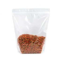 Stand Up Pouches clear "Velcro closure" 31,4x12,7x37,5 cm (50 pieces) [VBG8]