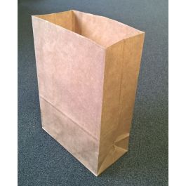 Block Bottom Bags Kraft 70 g/m2 22x11x30cm (100 pieces) [PBB2230]