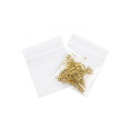 Grip Seal Bags 5x5cm Crystal Clear PP 100 micron (100 pieces) [Z4C22]