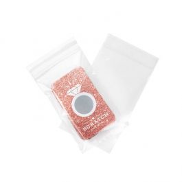 Grip Seal Bags 7.5x12.5cm Crystal Clear PP 100 micron (100 pieces) [Z4C35]