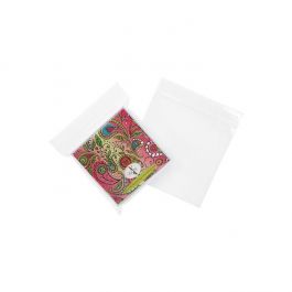 Grip Seal Bags 10x10cm Crystal Clear PP 100 micron (100 pieces) [Z4C44]