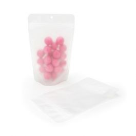 Stand Up Pouches Matt Frosted 13x7.9x20.6cm with hang hole (100 pieces) [ZBGF3H]
