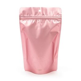 Stand Up Pouches Pink with Hang hole 13x7.9x20.6cm (100 pieces) [ZBGM3RG]