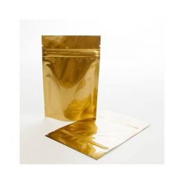 Stand Up Pouches Gold 21x9x29cm | 510 grams (100 pieces) [ZBGM5G]