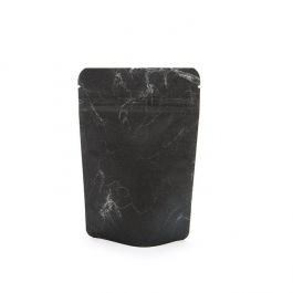 Stand Up Pouches Rice Paper Black 10.2x6x15.2cm | 57 grams (100 pieces) [ZBGR2SB]