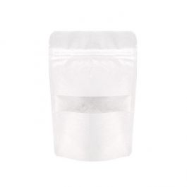 Stand Up Pouches Rice Paper White 10.2x6x15.2cm (100 pieces) [ZBGR2W]