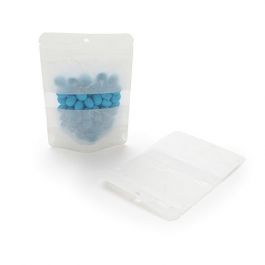 Stand Up Pouches Rice Paper White 10.2x6x15.2cm with hang hole (100 pieces) [ZBGR2WH]