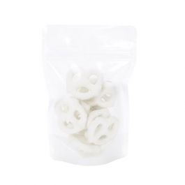 Stand Up Pouches Rice Paper Transparent/White 10.2x6x15.2cm | 57 grams (100 pieces) [ZBGR2WC]