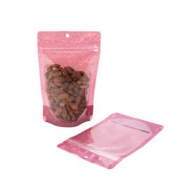 Stand Up Pouches Rice Paper Pink 13x7.9x20.6cm | 113 grams (100 pieces) [ZBGR3HR]