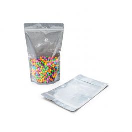 Stand Up Pouches Rice Paper Transparent/Black 17x9x28.5cm | 340 grams (100 pieces) [ZBGR4BC]