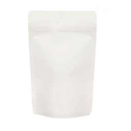 Stand Up Pouches White Kraft 13x8x20.5 cm | 113 grams (100 pieces) [ZBGSK3W]